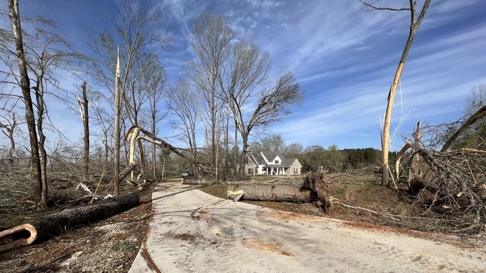 Pontotoc Tornado Damage 2023